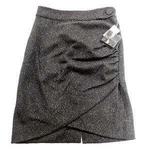 NWT Robert Rodriguez Tweed Skirt wool blend 8